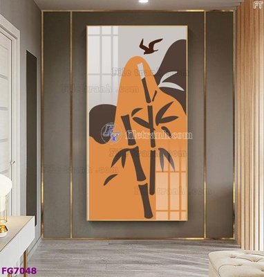 File in ấn cao cấp File bộ tranh tráng gương hiện đại FG7048 (file gốc)