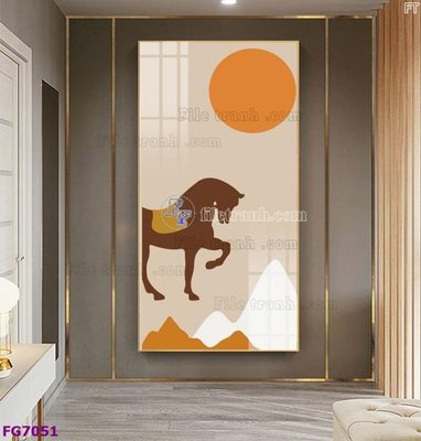 Tải file File bộ tranh tráng gương hiện đại FG7051 (gốc) làm tranh treo tường