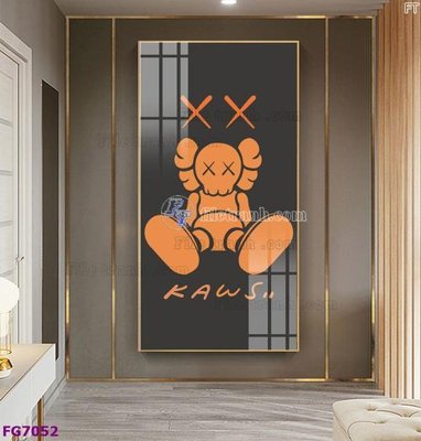 File in ấn File bộ tranh tráng gương hiện đại FG7052 (bản gốc) từ file gốc