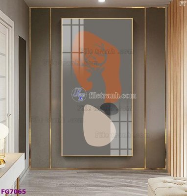 File PSD File bộ tranh tráng gương hiện đại FG7065 (bản gốc) chất lượng nhất
