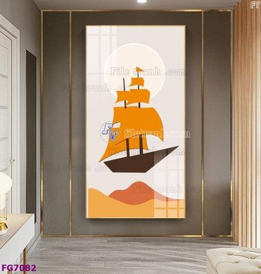 Hình ảnh file gốc File bộ tranh tráng gương hiện đại FG7082 (chất lượng cao)