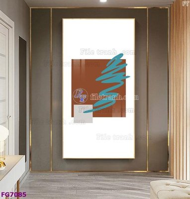 Tải về file gốc File bộ tranh tráng gương hiện đại FG7085 (chuẩn in ấn)
