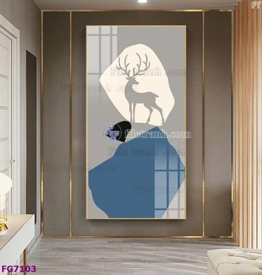 Tải file File bộ tranh tráng gương hiện đại FG7103 (ảnh gốc) in tranh kính