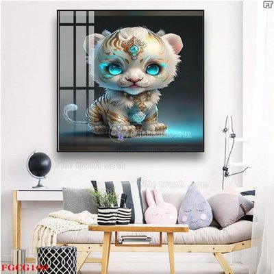 Ảnh gốc Tranh 12 con giáp FGCG109 (siêu chi tiết) để in ấn