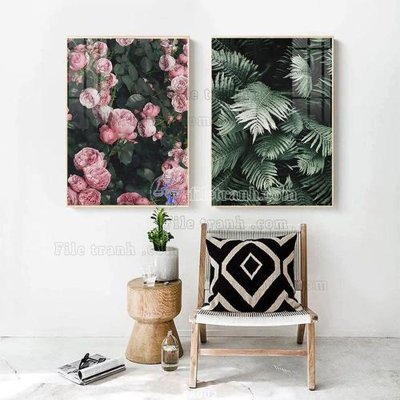 Tải file File tranh hiện đại pha lê gương FK002 (gốc) làm file quảng cáo