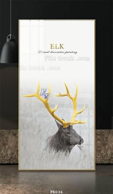 File tranh File tranh hiện đại pha lê gương FK036 (gốc) chủ đề tĩnh vật