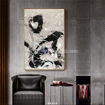 Hình ảnh file gốc in trần nhà File tranh hiện đại pha lê gương FK059