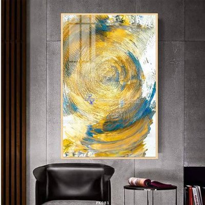 File tranh File tranh hiện đại pha lê gương FK081 (bản gốc) in lụa 3D