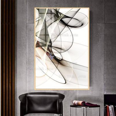 File gốc File tranh hiện đại pha lê gương FK083 (in lụa) cao cấp