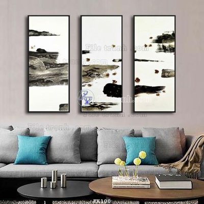 File in ấn chuyên nghiệp File tranh hiện đại pha lê gương FK100 (file gốc)