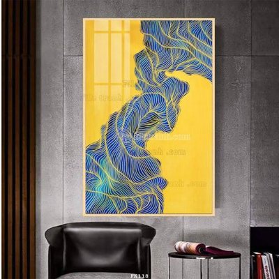 File tranh File tranh hiện đại pha lê gương FK118 (file gốc) chuẩn màu in