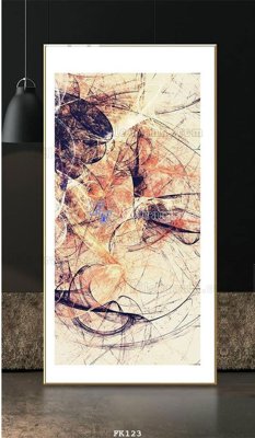File tranh PSD File tranh hiện đại pha lê gương FK123 chất lượng cao