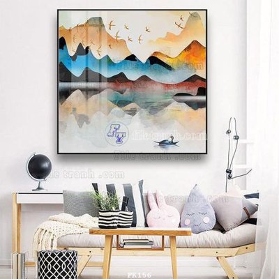 Tải file File tranh hiện đại pha lê gương FK156 (gốc) làm file quảng cáo