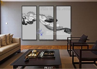 File gốc File tranh hiện đại pha lê gương FK157 (cho in 3D) độc đáo