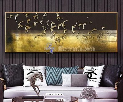 File tranh File tranh hiện đại pha lê gương FK188 (gốc) chủ đề trừu tượng