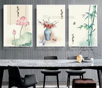 File tranh File tranh hiện đại pha lê gương FK213 (gốc) chủ đề thiên nhiên