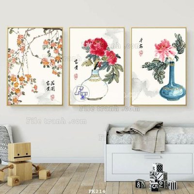 Mua file tranh gốc File tranh hiện đại pha lê gương FK214 tại Filetranh.com