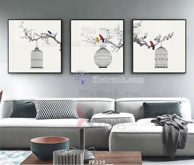 Tải file File tranh hiện đại pha lê gương FK238 (PSD) cho in ấn quảng cáo