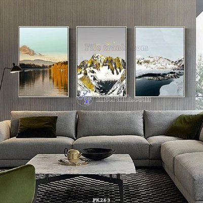 File tranh in mica File tranh hiện đại pha lê gương FK263 (độ phân giải cao)