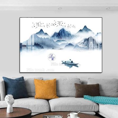 File ảnh gốc File tranh hiện đại pha lê gương FK267 không vỡ nét