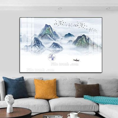 File tranh File tranh hiện đại pha lê gương FK268 (ảnh gốc) không bị mờ