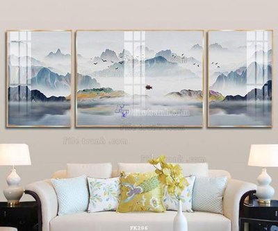 File ảnh File tranh hiện đại pha lê gương FK286 (gốc) in standee