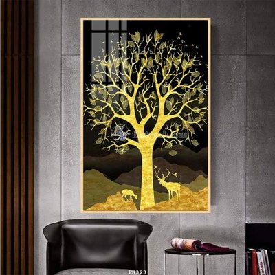 Tải file File tranh hiện đại pha lê gương FK323 (gốc) làm file thiết kế