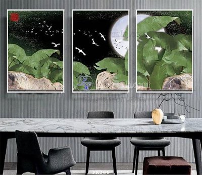 File tranh File tranh hiện đại pha lê gương FK366 (ảnh gốc) in trần 3D