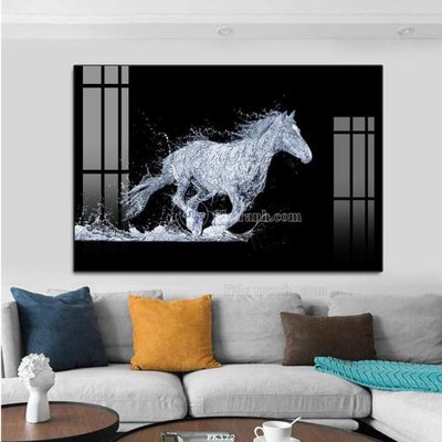 File tranh quảng cáo File tranh hiện đại pha lê gương FK372 (file gốc) chuyên nghiệp