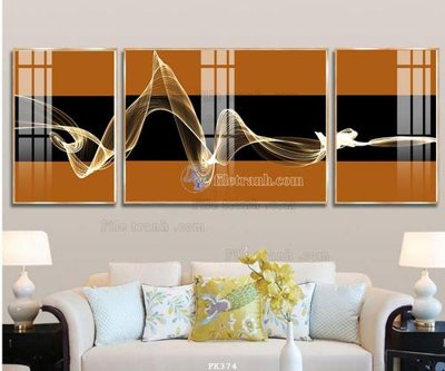 File gốc in mica File tranh hiện đại pha lê gương FK374 chất lượng