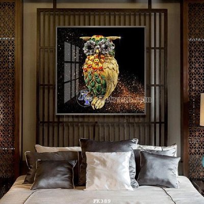 File tranh File tranh hiện đại pha lê gương FK389 (gốc) in trên kính
