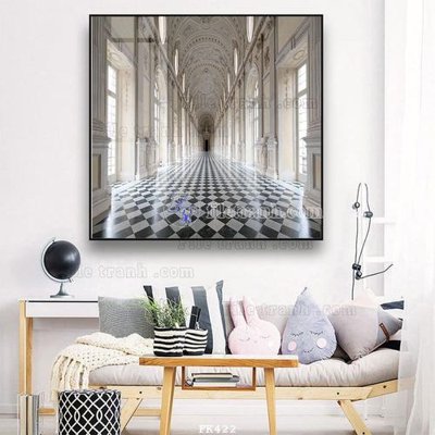 File in trần File tranh hiện đại pha lê gương FK422 (bản gốc) trời sao