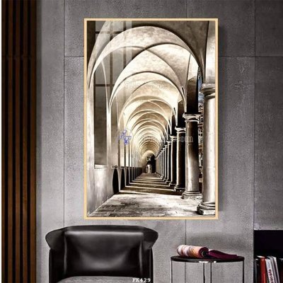 Tải file File tranh hiện đại pha lê gương FK429 (gốc) chủ đề phong thủy