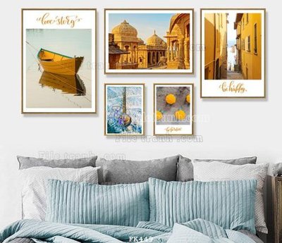 File in ấn File tranh hiện đại pha lê gương FK449 (bản gốc) cao cấp