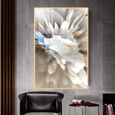 File PSD File tranh hiện đại pha lê gương FK475 (nguyên gốc) chất lượng cao