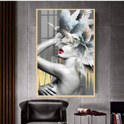 File tranh File tranh hiện đại pha lê gương FK497 (ảnh gốc) chi tiết rõ ràng