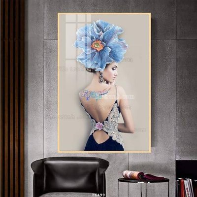 Chi tiết file ảnh File tranh hiện đại pha lê gương FK499 sắc nét