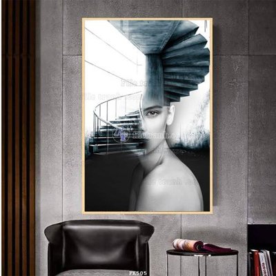 File gốc File tranh hiện đại pha lê gương FK505 (vector) cho in ấn