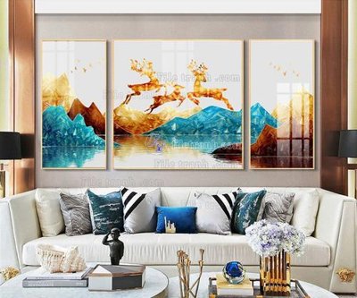 Download file ảnh gốc File tranh hiện đại pha lê gương FT015 để in ấn