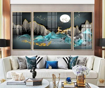 Download file File tranh hiện đại pha lê gương FT036 (gốc) in mica cao cấp