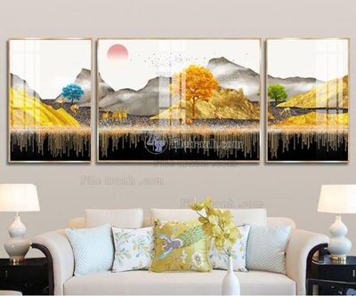 File tranh gốc File tranh hiện đại pha lê gương FT044 (sắc nét từng chi tiết)