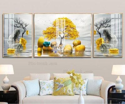 Hình ảnh file gốc File tranh hiện đại pha lê gương FT048 (chất lượng cao)