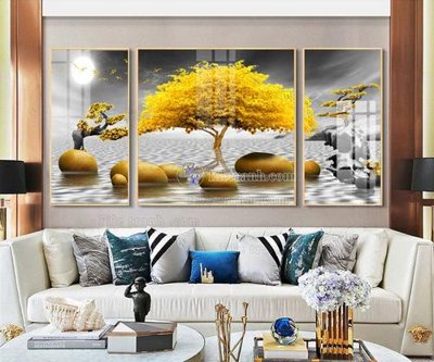 File tranh File tranh hiện đại pha lê gương FT081 (gốc) chủ đề động vật