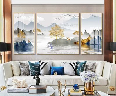 File gốc File tranh hiện đại pha lê gương FT091 (dành cho quảng cáo)