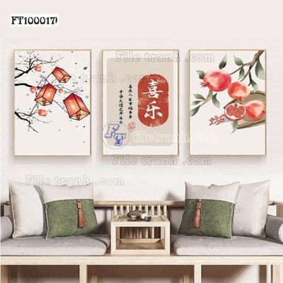 File gốc File tranh hiện đại pha lê gương FT100017 cho in ấn và thiết kế