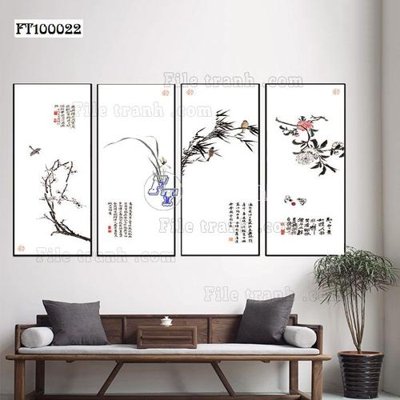 File gốc File tranh hiện đại pha lê gương FT100022 (chuẩn CMYK) cho nhà in