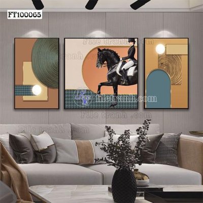 File PSD in ấn File tranh hiện đại pha lê gương FT100065 (chất lượng cao)