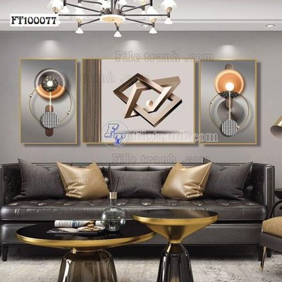 File tranh File tranh hiện đại pha lê gương FT100077 (ảnh gốc) độc quyền