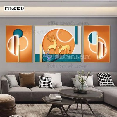 File gốc File tranh hiện đại pha lê gương FT100151 (in 3D) nghệ thuật