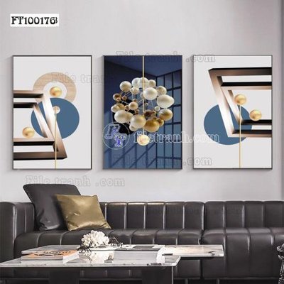 Ảnh gốc File tranh hiện đại pha lê gương FT100176 (độ nét cao) in tráng gương